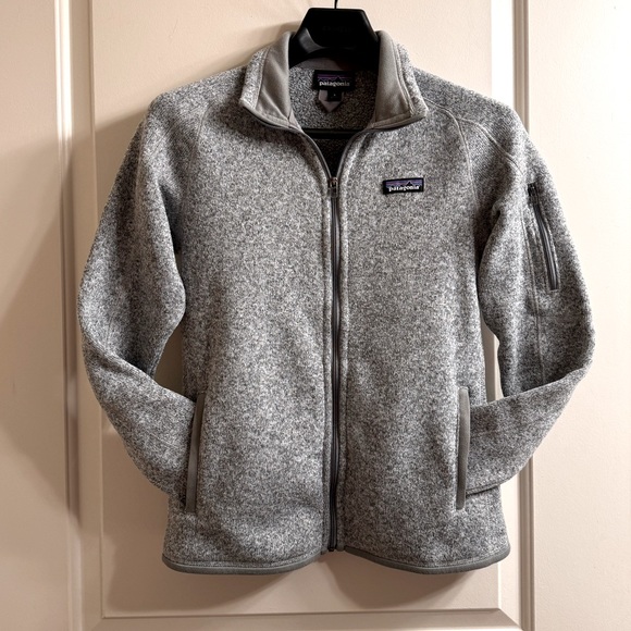 Patagonia Jackets & Blazers - Patagonia Jacket Women's Small Grey Better Sweater Full Zip Fleece